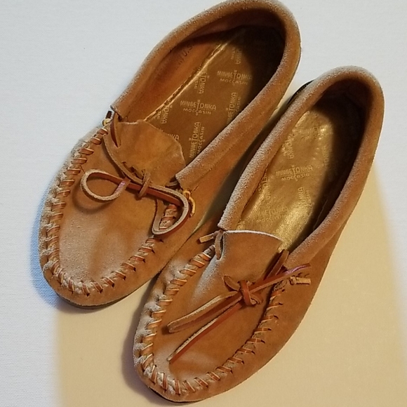tan moccasins